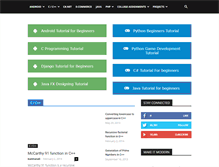 Tablet Screenshot of programmingtunes.com